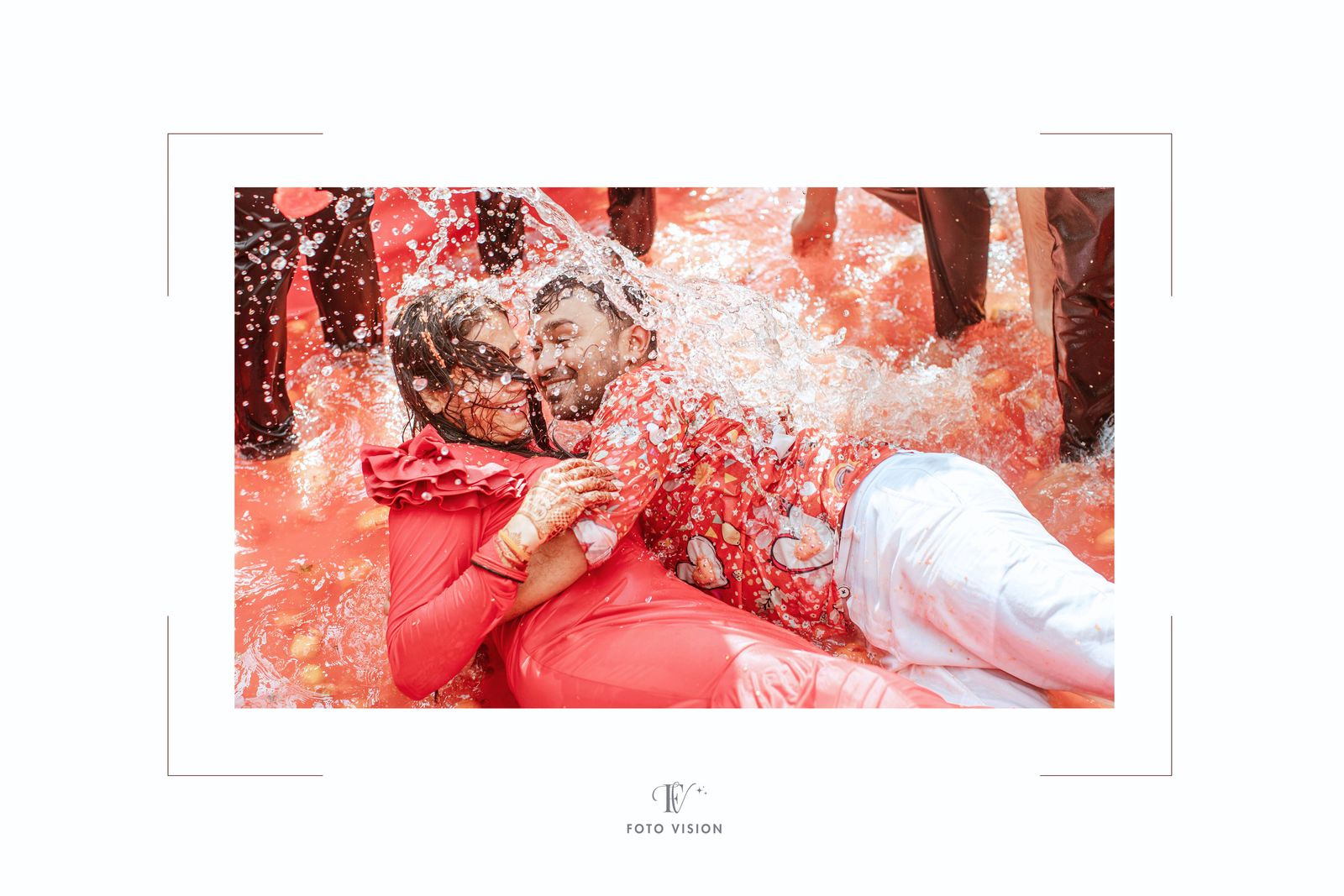 Haldi carnival moment