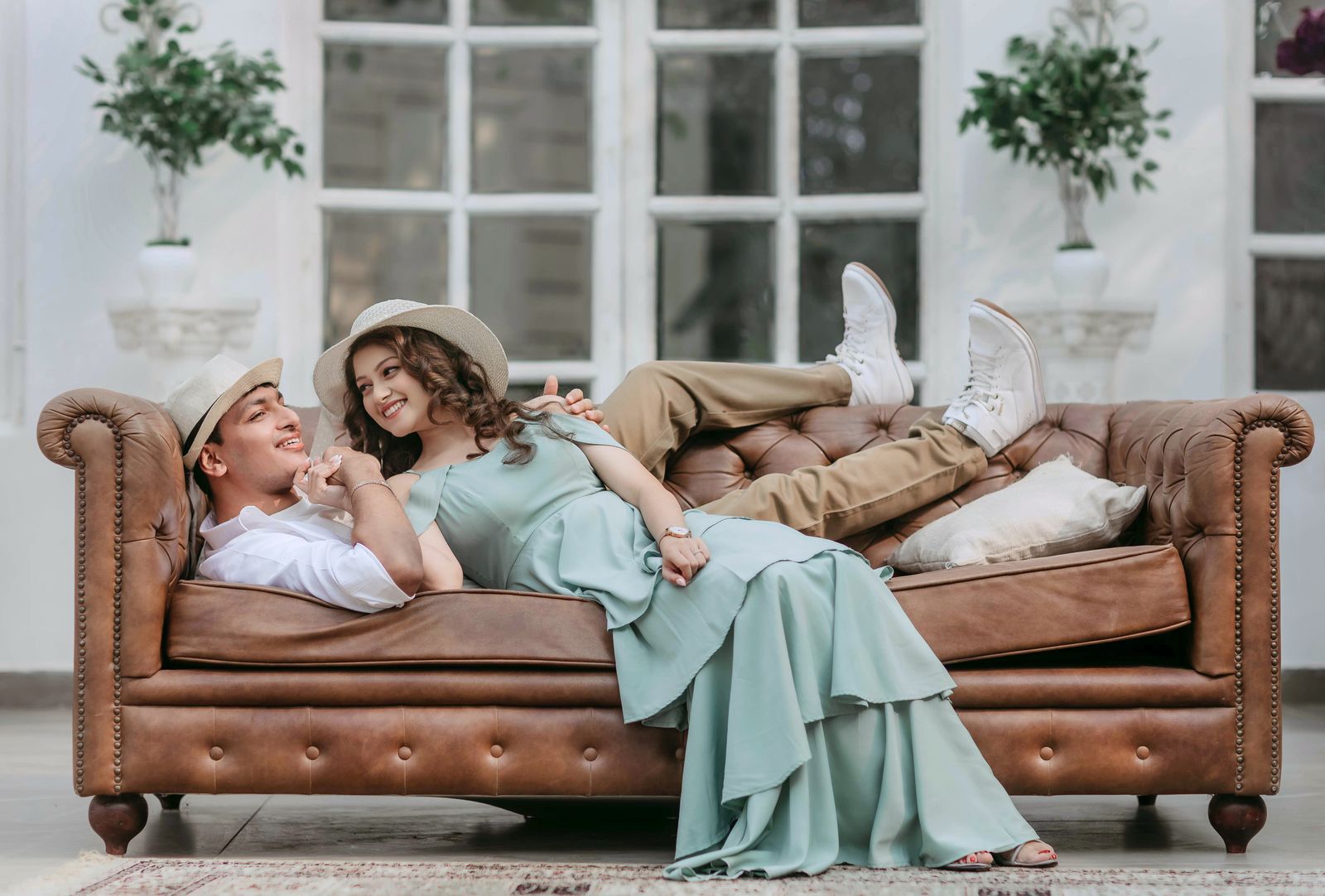 Pre-wedding studio shoot