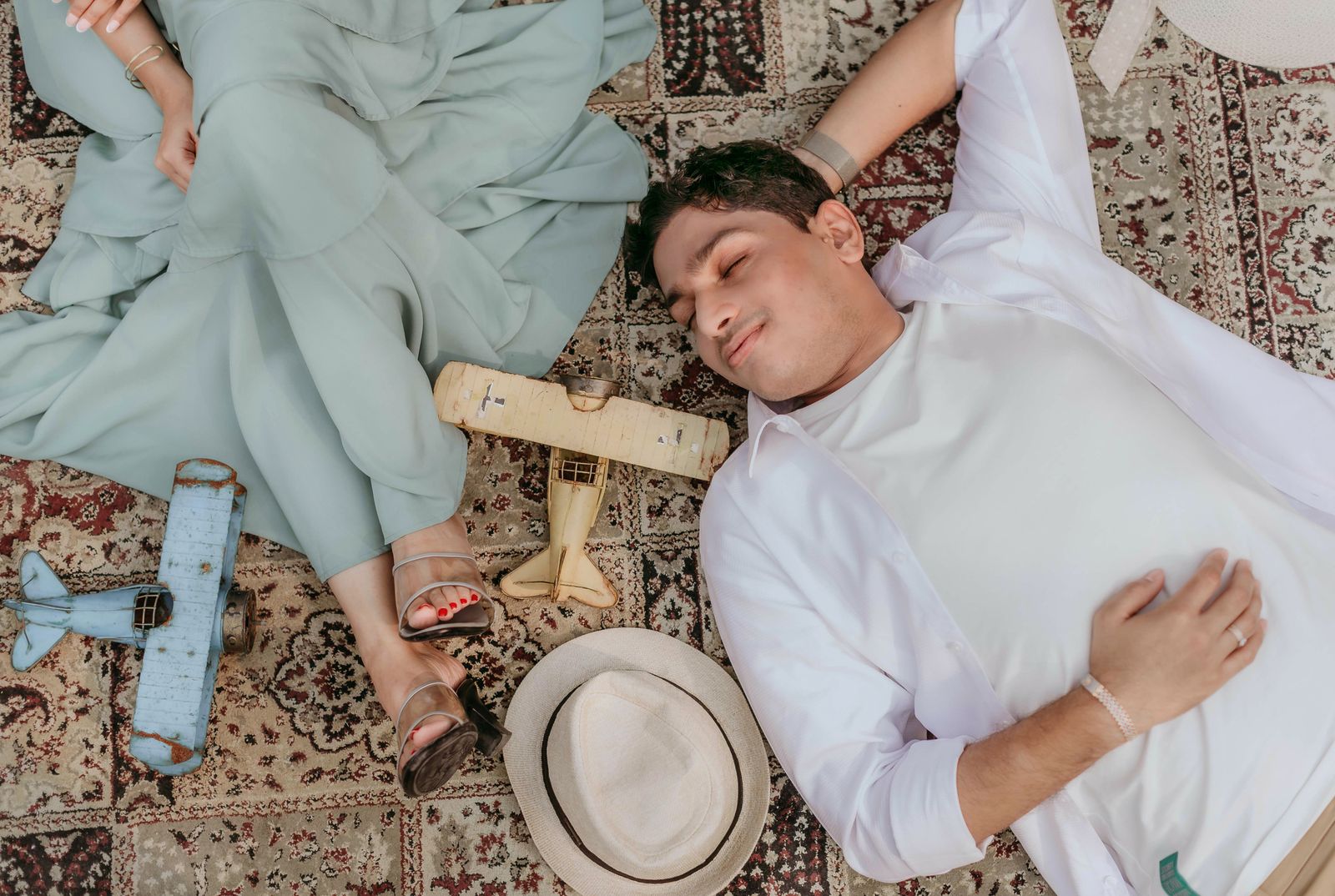 Pre-wedding couple
